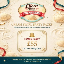 Cream Swirl Luxury  Family Party Pack